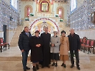 Goście w naszym Sanktuarium, Alfreda Gonera z rodziną i Jadwiga Żurawska, członkinie Rycerstwa Niepokalanej z Kłomnic, 12.11.2023 r.
