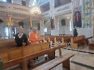 Pielgrzymka dzieci pierwszokomunijnych z parafii pw. św. Barbary z Prusicka, przewodniczył ks. Jan Spyrka, 30.05.2026