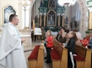 Rozdanie różańcy dzieciom przygotowyjącym się do I Komunii, 7 październik 2021 r.