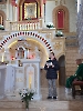 Msza św. z udziałem dzieci i rozdanie upominków dla aktywnych w odmawianiu różańca w miesiącu październiku, 12.11.2023 r.